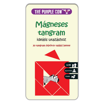 The Purple Cow® Mágneses utazójáték - Tangram
