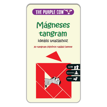 The Purple Cow® Mágneses utazójáték - Tangram - OduStore - Társas, kártya - Purple Cow