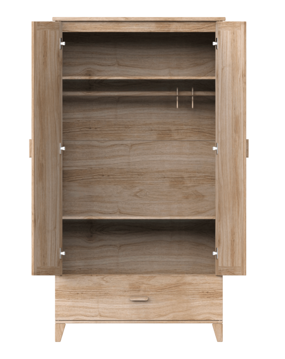 Theo Bebe® Armoire Naïa Bois gardróbszekrény - Theo Bebe - Szekrény, komód - OduStore