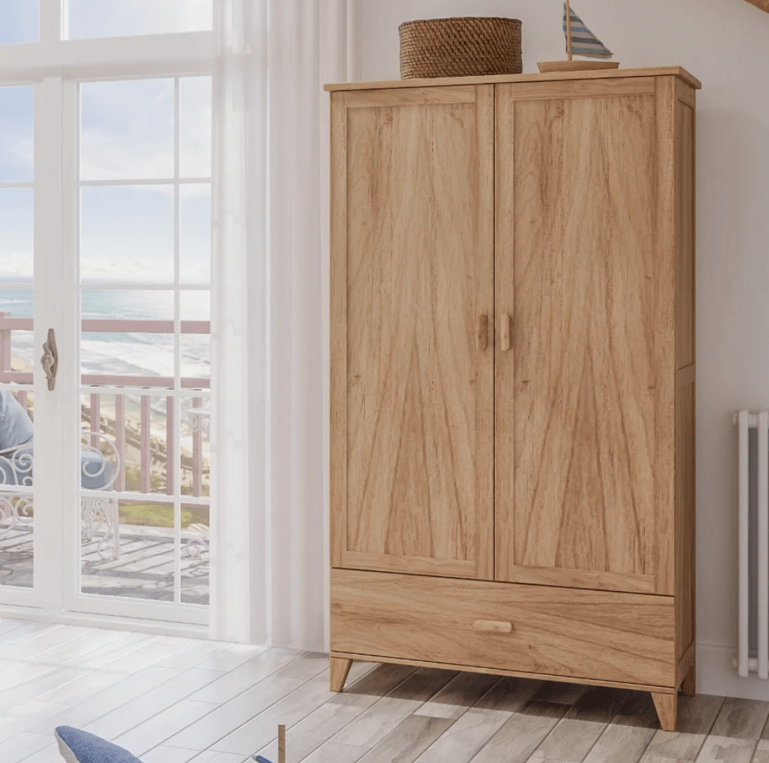 Theo Bebe® Armoire Naïa Bois gardróbszekrény - Theo Bebe - Szekrény, komód - OduStore