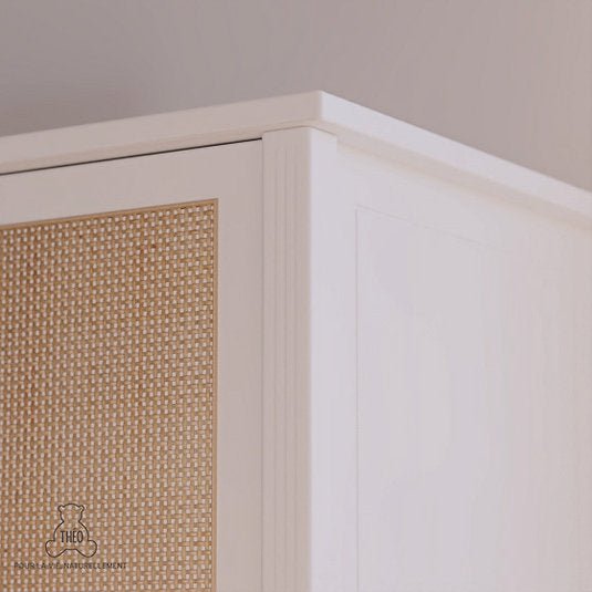 Theo Bebe® Hermione Neige ruhásszekrény - Theo Bebe - Szekrény, komód - OduStore