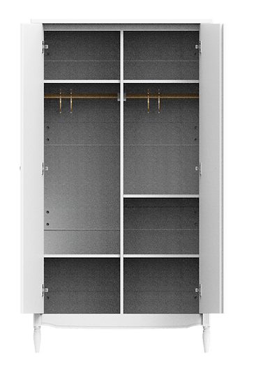 Theo Bebe® Lafayette Neige Ruhásszekrény - Theo Bebe - Szekrény, komód - OduStore