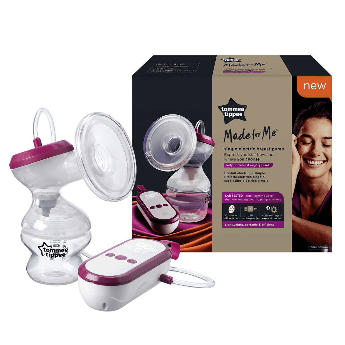 Tommee Tippee® Made for Me elektromos mellszívó - OduStore - Hozzátáplálás - Tommee Tippee