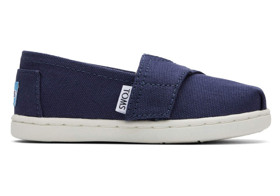 TOMS Navy Canvas Classic cipő - TOMS - Lábbeli > Cipő - OduStore