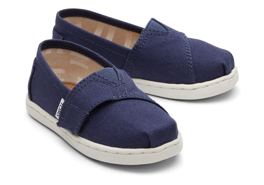 TOMS Navy Canvas Classic cipő - TOMS - Lábbeli > Cipő - OduStore