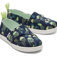 TOMS Tiny Kids - Alpargata - Navy glow in the dark jellyfish cipő - TOMS - Lábbeli > Cipő - OduStore
