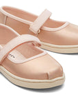 TOMS Tiny Kids - Mary Jane Rose Gold Metallic cipő - TOMS - Lábbeli > Cipő - OduStore