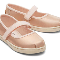 TOMS Tiny Kids - Mary Jane Rose Gold Metallic cipő - TOMS - Lábbeli > Cipő - OduStore