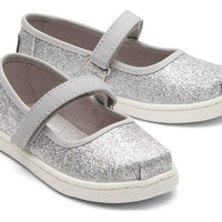 TOMS Tiny Kids - Mary Jane Silver cipő - OduStore - Lábbeli > Cipő - TOMS