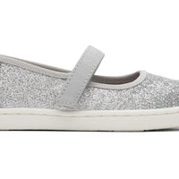 TOMS Tiny Kids - Mary Jane Silver cipő - OduStore - Lábbeli > Cipő - TOMS