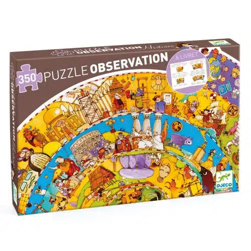 Djeco Megfigyeltető puzzle - Történelem
