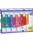 Djeco Ujjfesték - Hat csillámos szín - 6 tubes of finger paint - Glitter