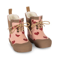 Konges Sløjd® Thermo bélelt gumicsizma - Amour Pink
