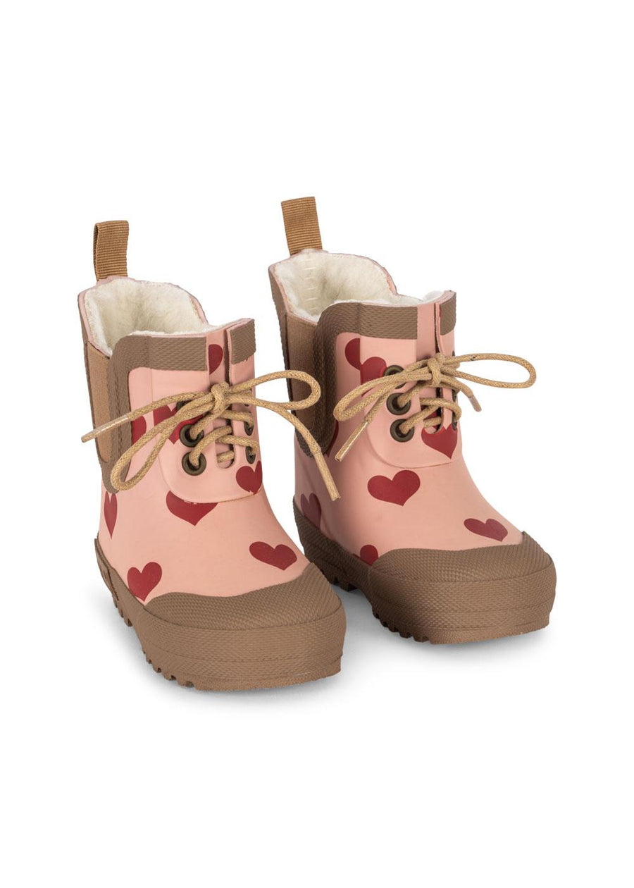Konges Sløjd® Thermo bélelt gumicsizma - Amour Pink
