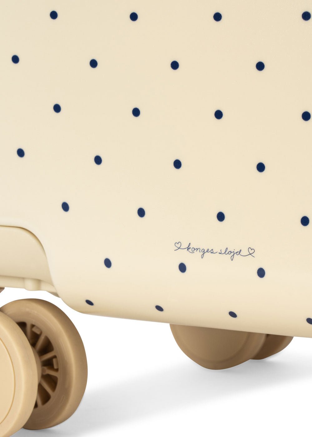 Konges Sløjd Travel bőrönd - Navy Dots