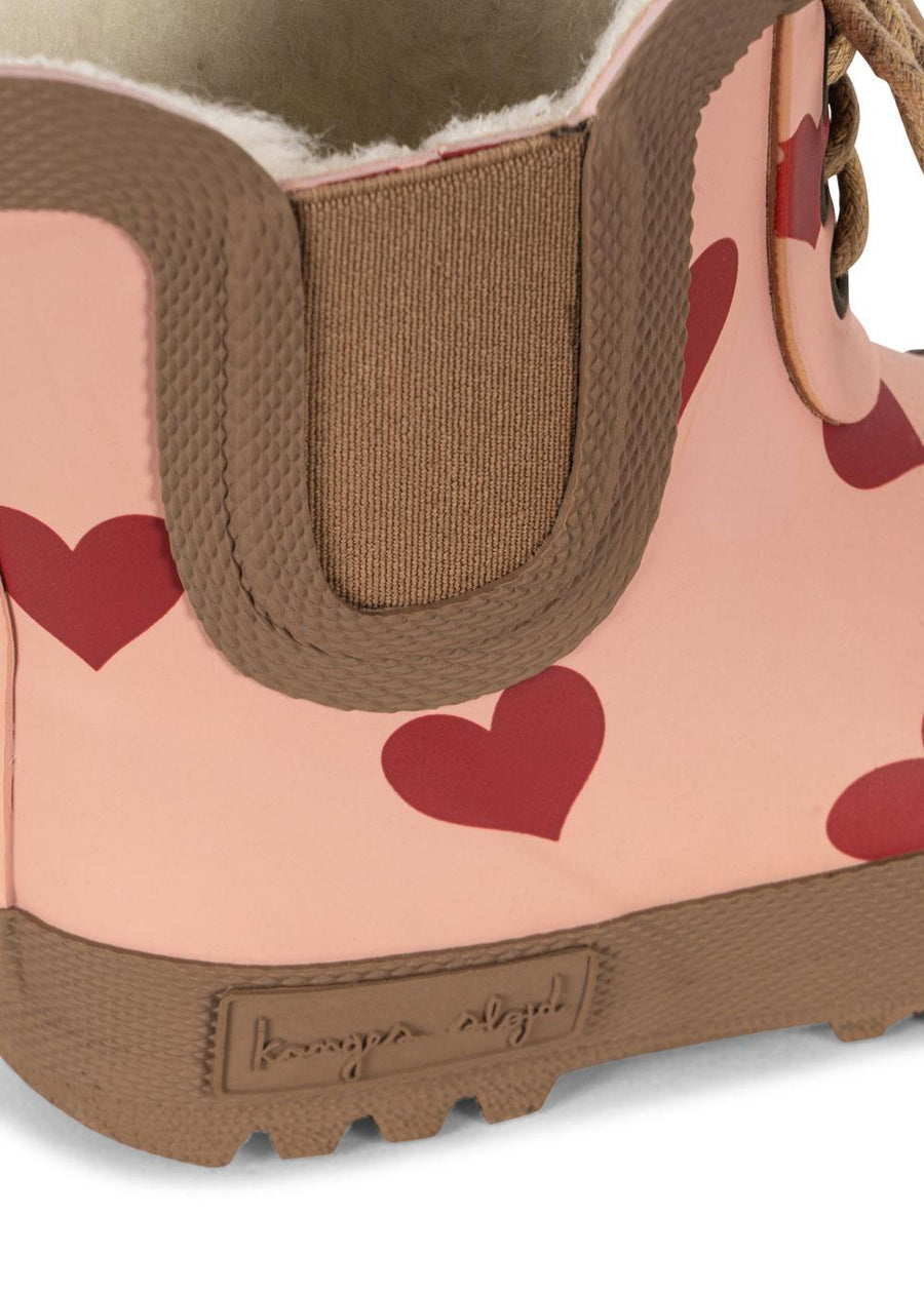Konges Sløjd® Thermo bélelt gumicsizma - Amour Pink