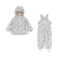 Konges Sløjd® Rainy Palme esőszett - Sailor Check