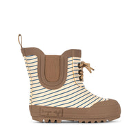 Konges Sløjd® Thermo bélelt gumicsizma - Stripe Bluie