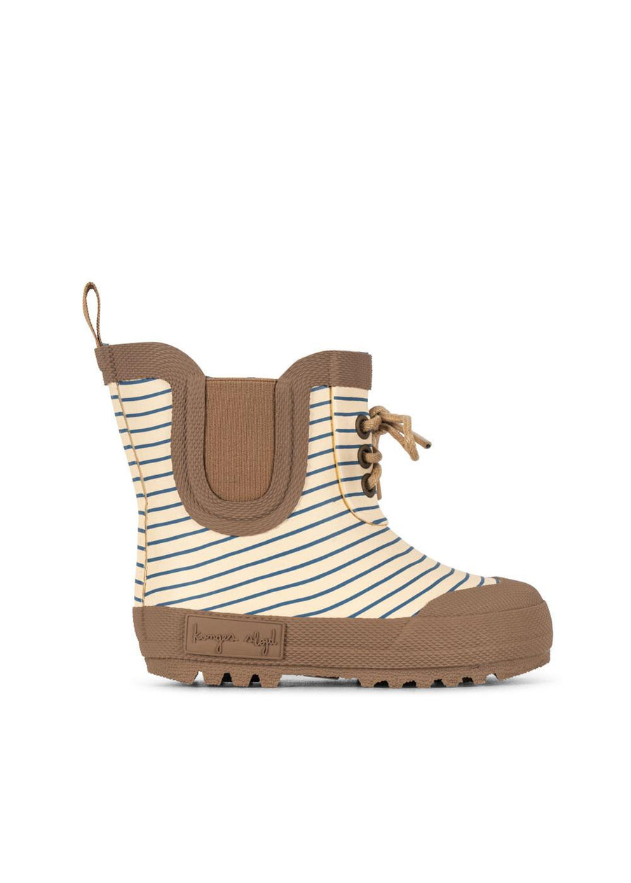 Konges Sløjd® Thermo bélelt gumicsizma - Stripe Bluie
