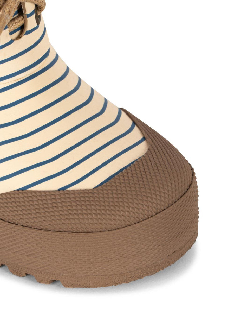 Konges Sløjd® Thermo bélelt gumicsizma - Stripe Bluie