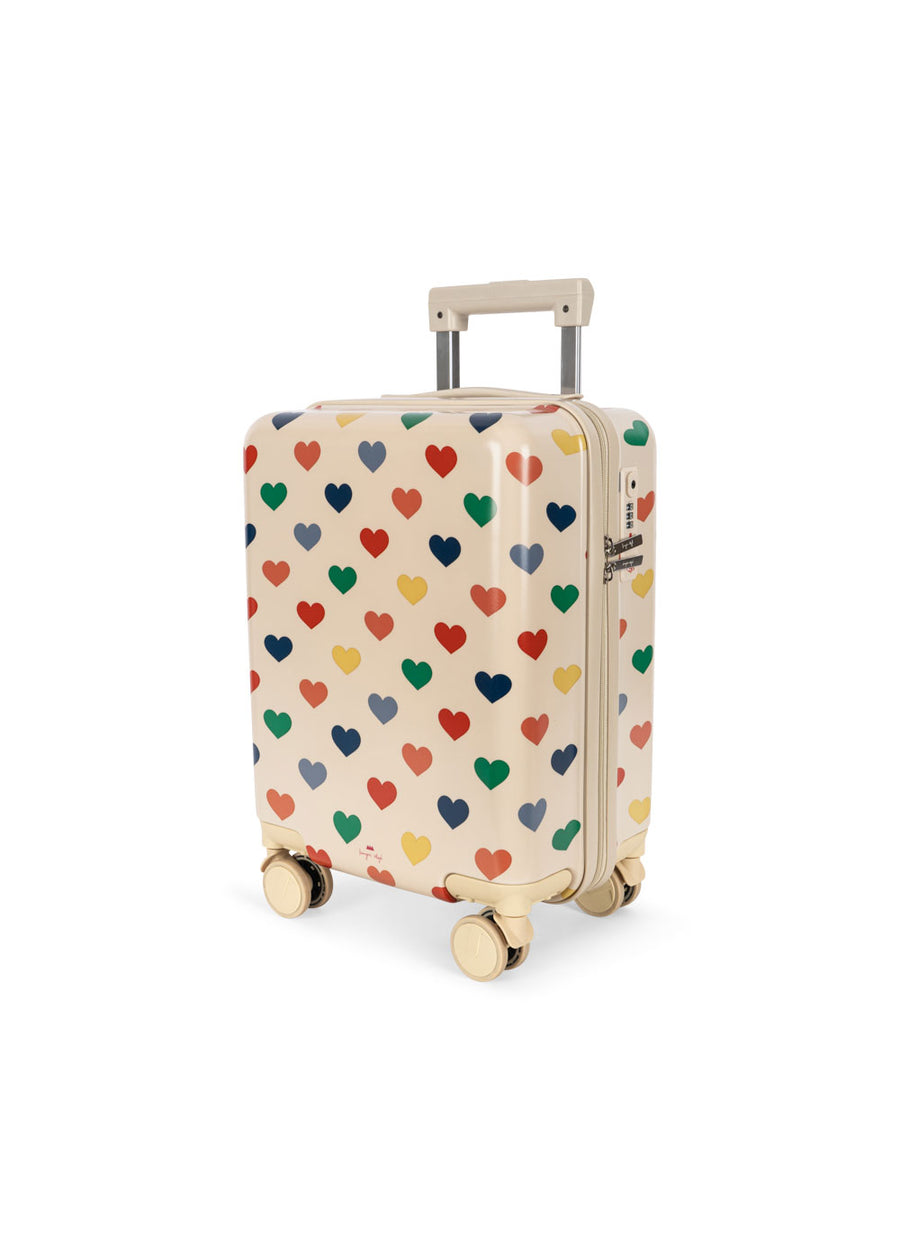 Konges Sløjd® Travel bőrönd - Bon Coeur Coloré