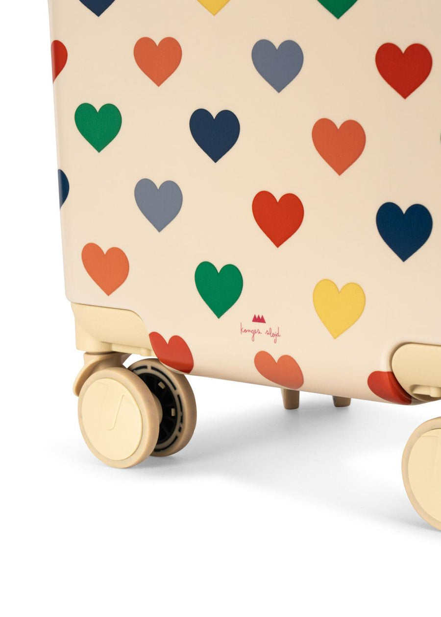 Konges Sløjd® Travel bőrönd - Bon Coeur Coloré