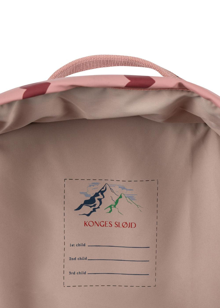 Konges Sløjd® Rainy Kids hátizsák - Amour pink