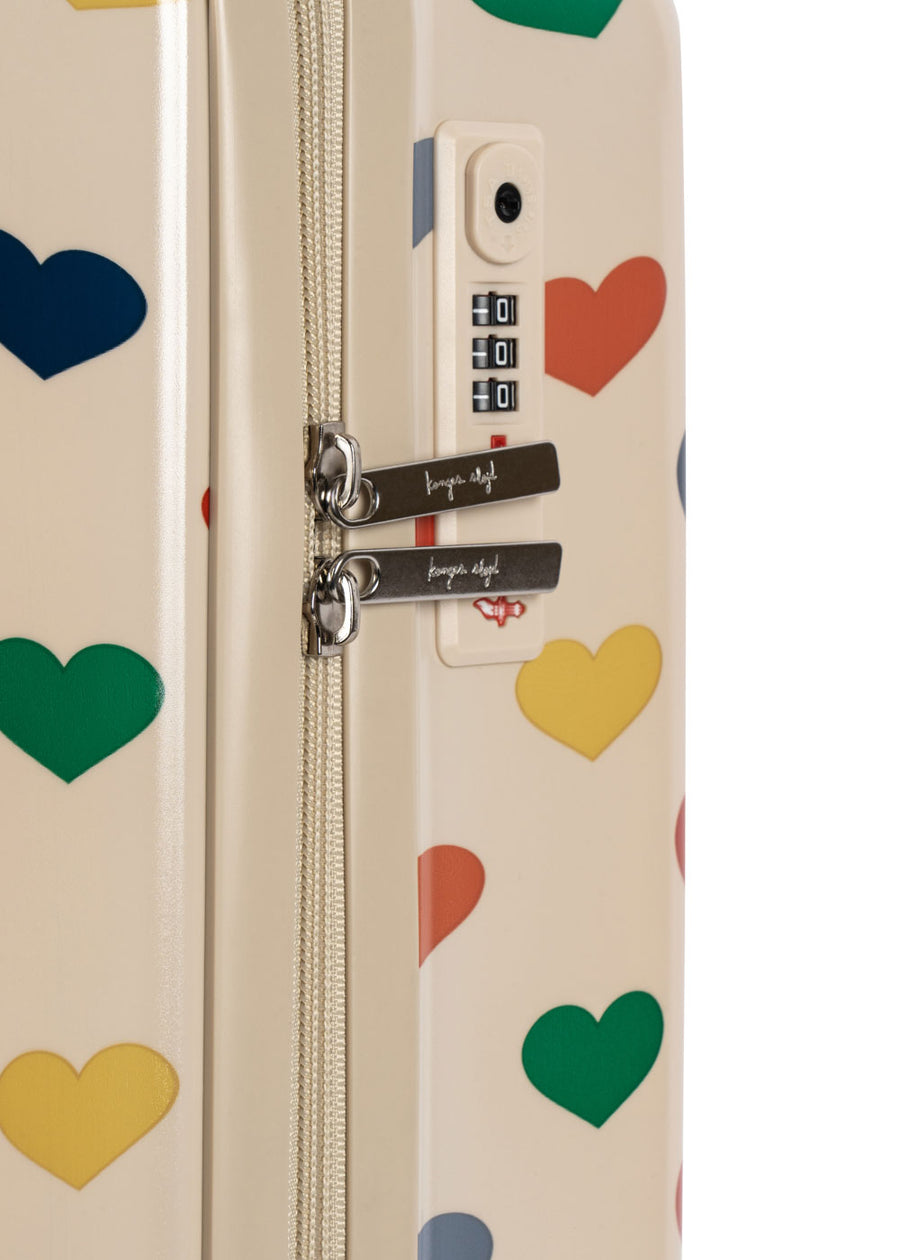 Konges Sløjd® Travel bőrönd - Bon Coeur Coloré