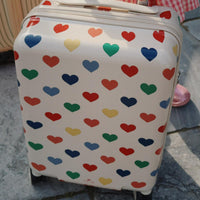 Konges Sløjd® Travel bőrönd - Bon Coeur Coloré