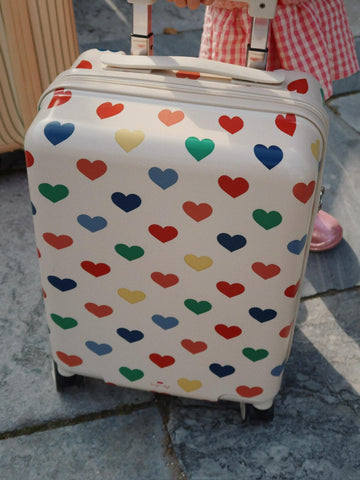 Konges Sløjd® Travel bőrönd - Bon Coeur Coloré