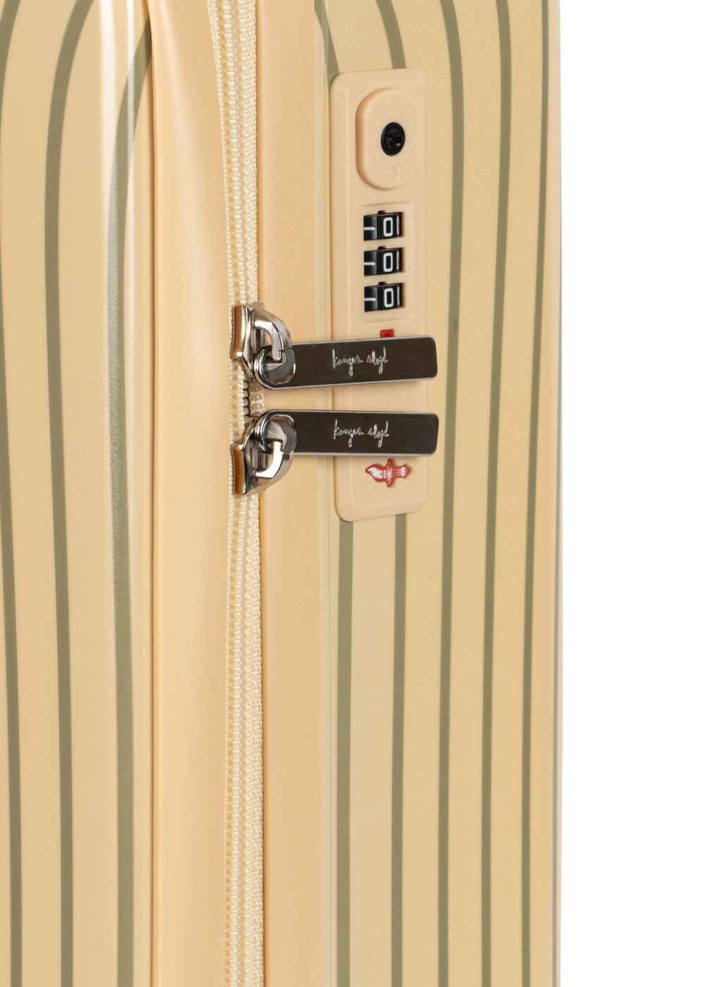 Konges Sløjd® Travel bőrönd - Tea Stripe