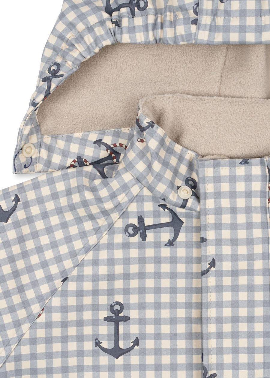 Konges Sløjd® Rainy Palme esőszett - Sailor Check