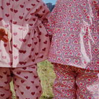 Konges Sløjd® Rainy Palme esőszett - Amour Pink