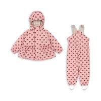 Konges Sløjd® Rainy Palme esőszett - Amour Pink