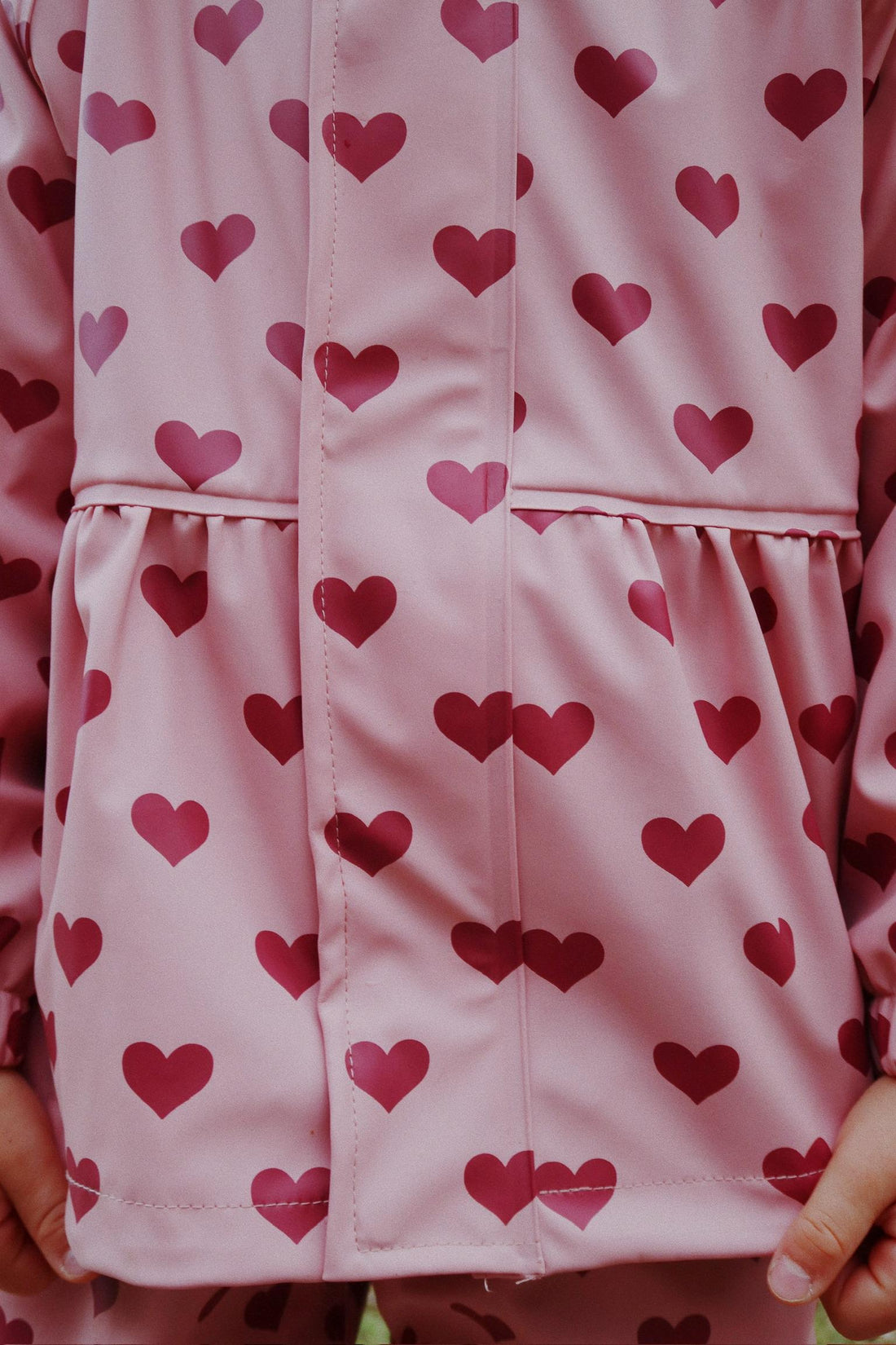 Konges Sløjd® Rainy Palme esőszett - Amour Pink