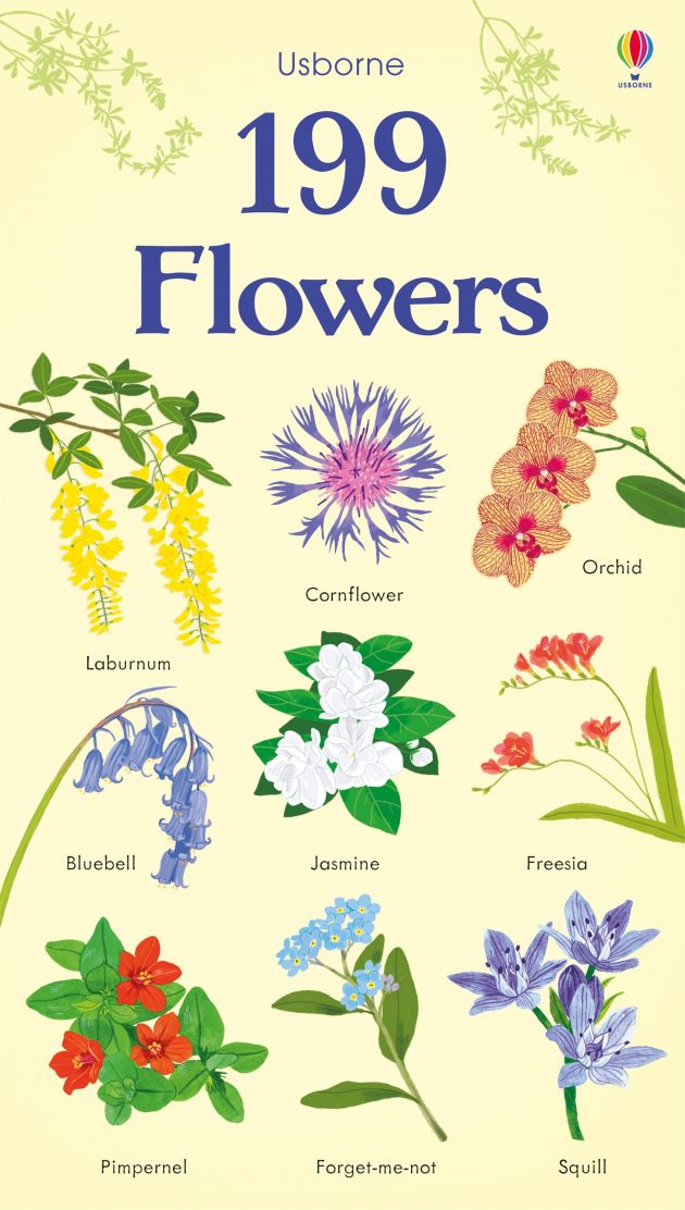 Usborne® 199 Flowers - Usborne - könyv - OduStore