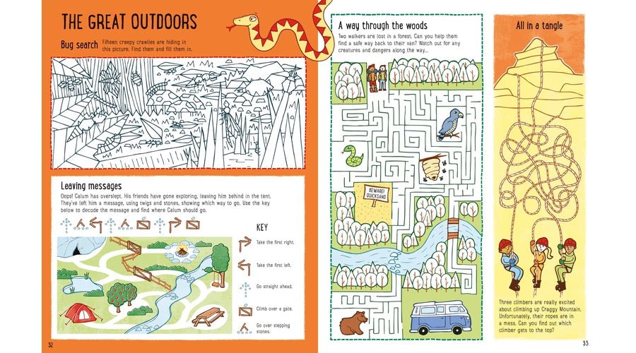 Usborne® Amazing activity book - Usborne - Könyv - OduStore