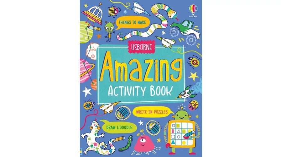 Usborne® Amazing activity book - Usborne - Könyv - OduStore