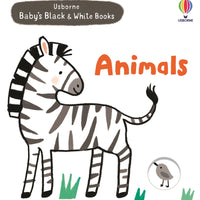 Usborne® Baby's Black & White Book - Animals - Usborne - Könyv - OduStore