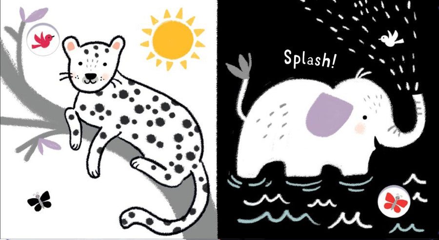 Usborne® Baby's Black & White Book - Animals - Usborne - Könyv - OduStore