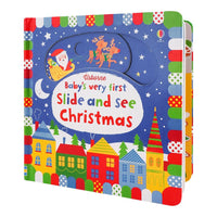 Usborne® Baby's Very First Slide And See Christmas Book - Usborne - Könyv - OduStore