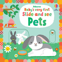 Usborne® Baby's Very First Slide and See - Pets - Usborne - Könyv - OduStore