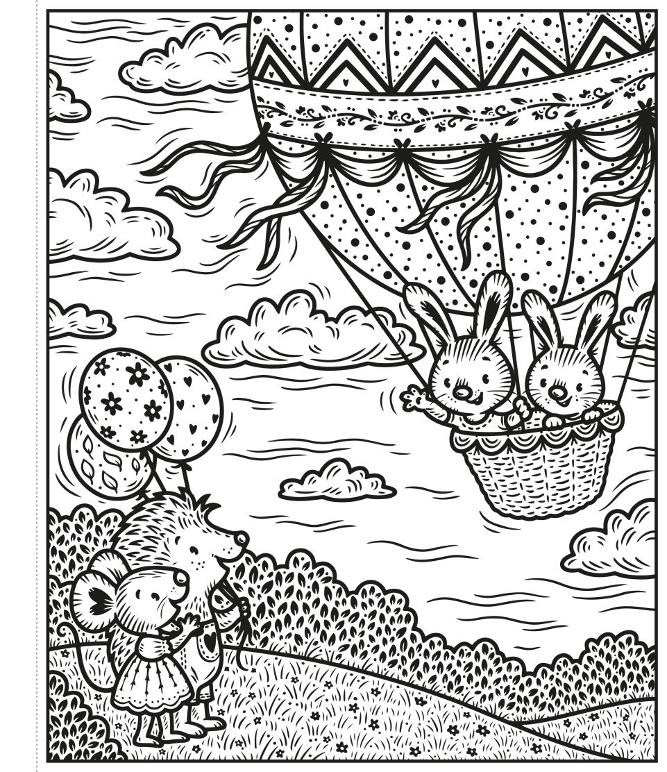 Usborne® Easter Magic Painting Book - Usborne - könyv - OduStore