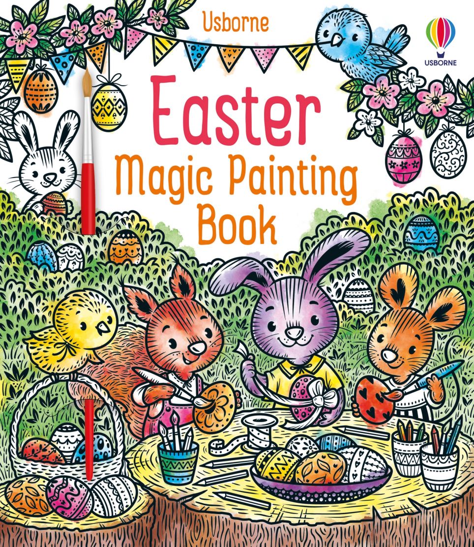 Usborne® Easter Magic Painting Book - Usborne - könyv - OduStore