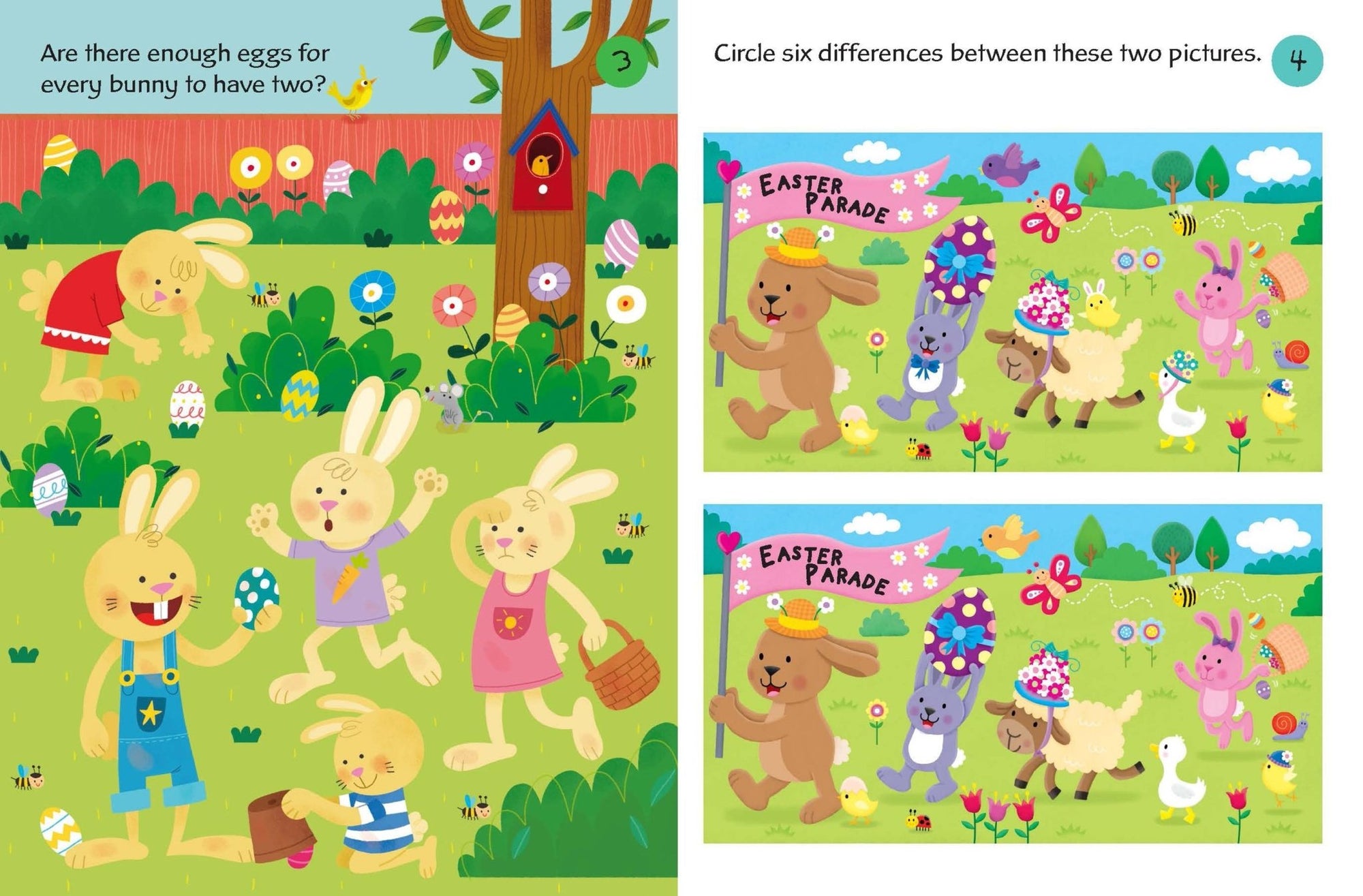 Usborne® Easter Puzzles - Usborne - Könyv - OduStore