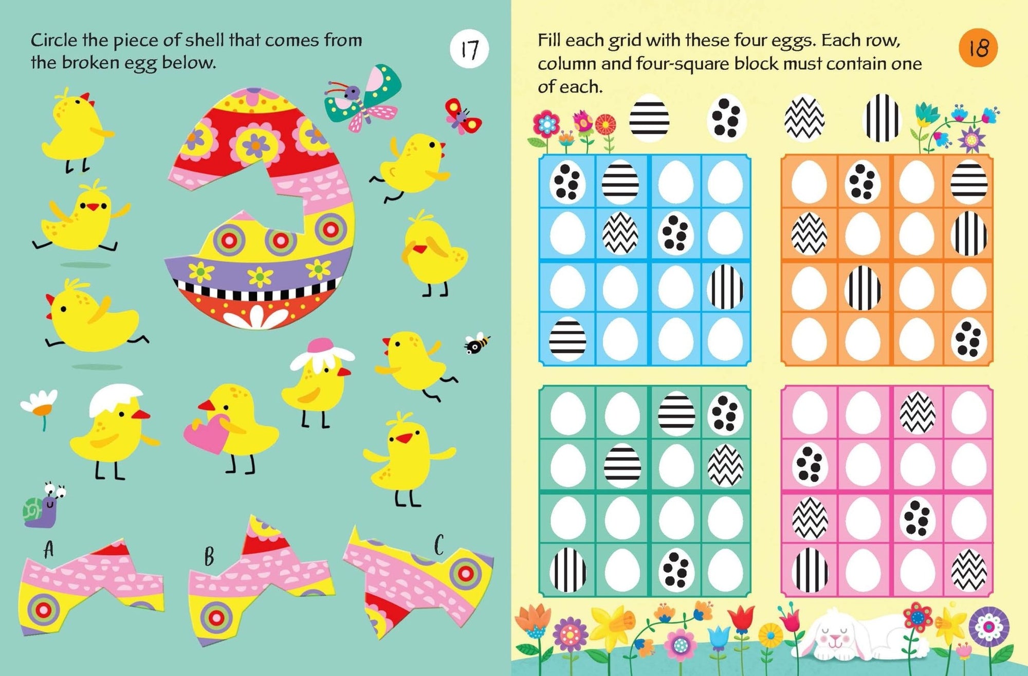 Usborne® Easter Puzzles - Usborne - Könyv - OduStore