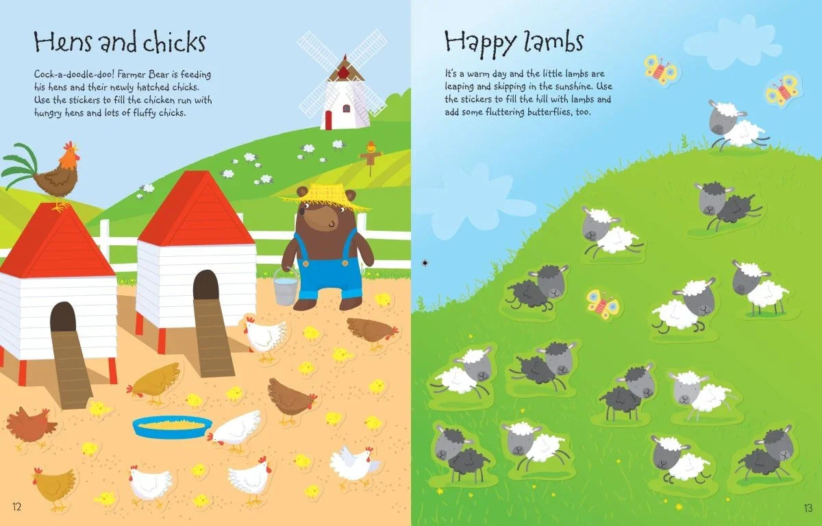 Usborne Easter Sticker Book - Húsvét Matricás Könyv - Usborne - Könyv