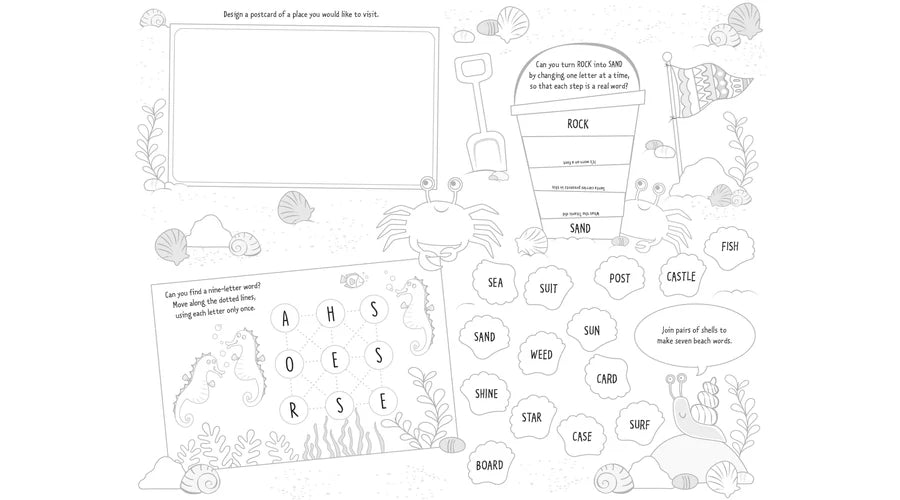 Usborne® Holiday activites - Usborne - Könyv - OduStore