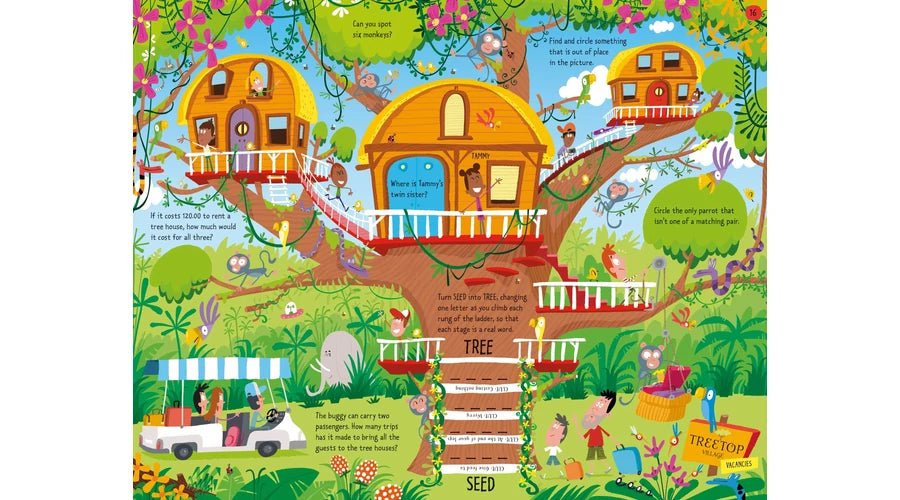 Usborne® Holiday activites - Usborne - Könyv - OduStore