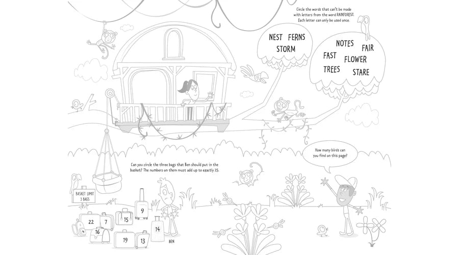 Usborne® Holiday activites - Usborne - Könyv - OduStore